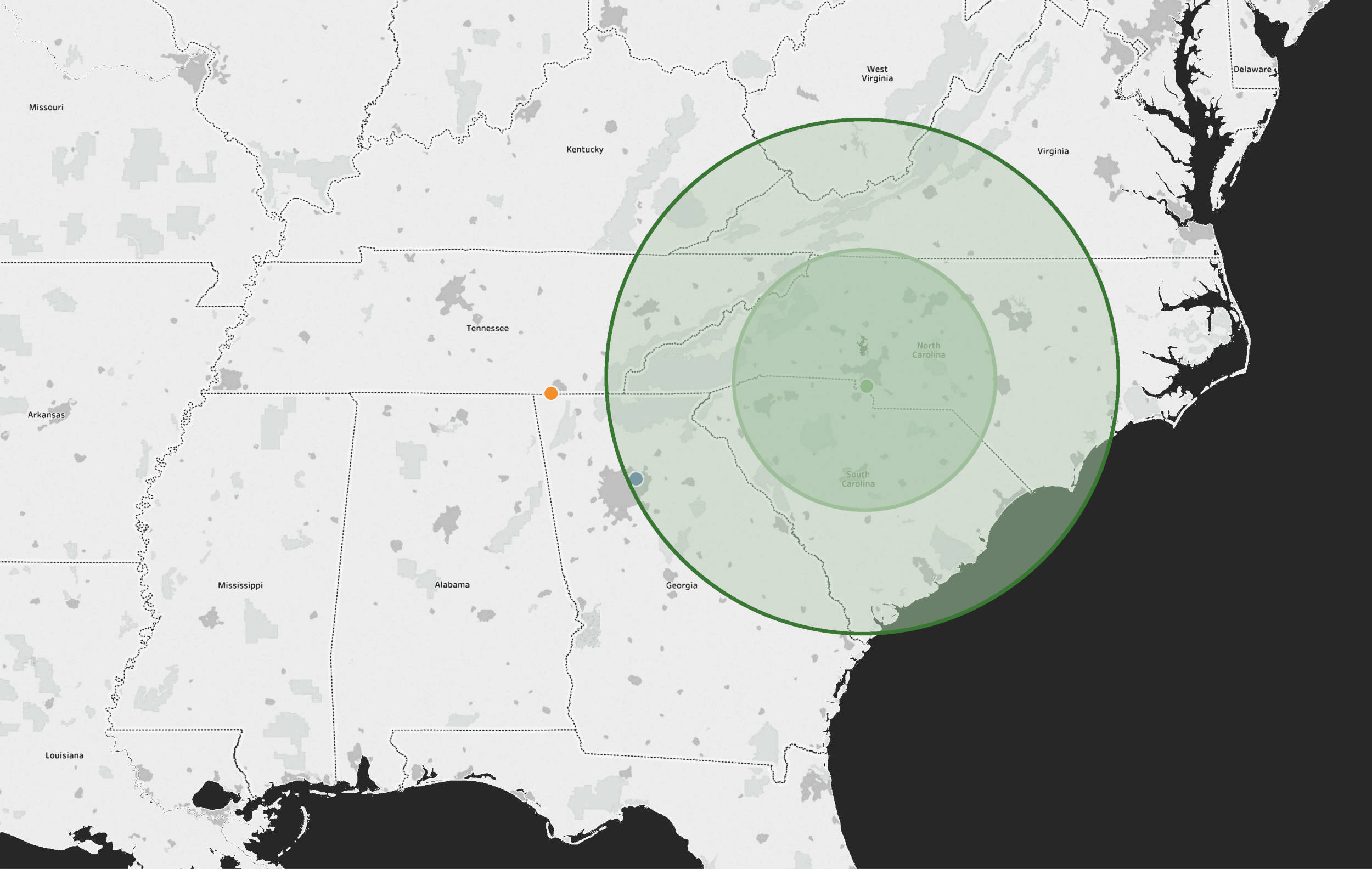 Our Coverage Map